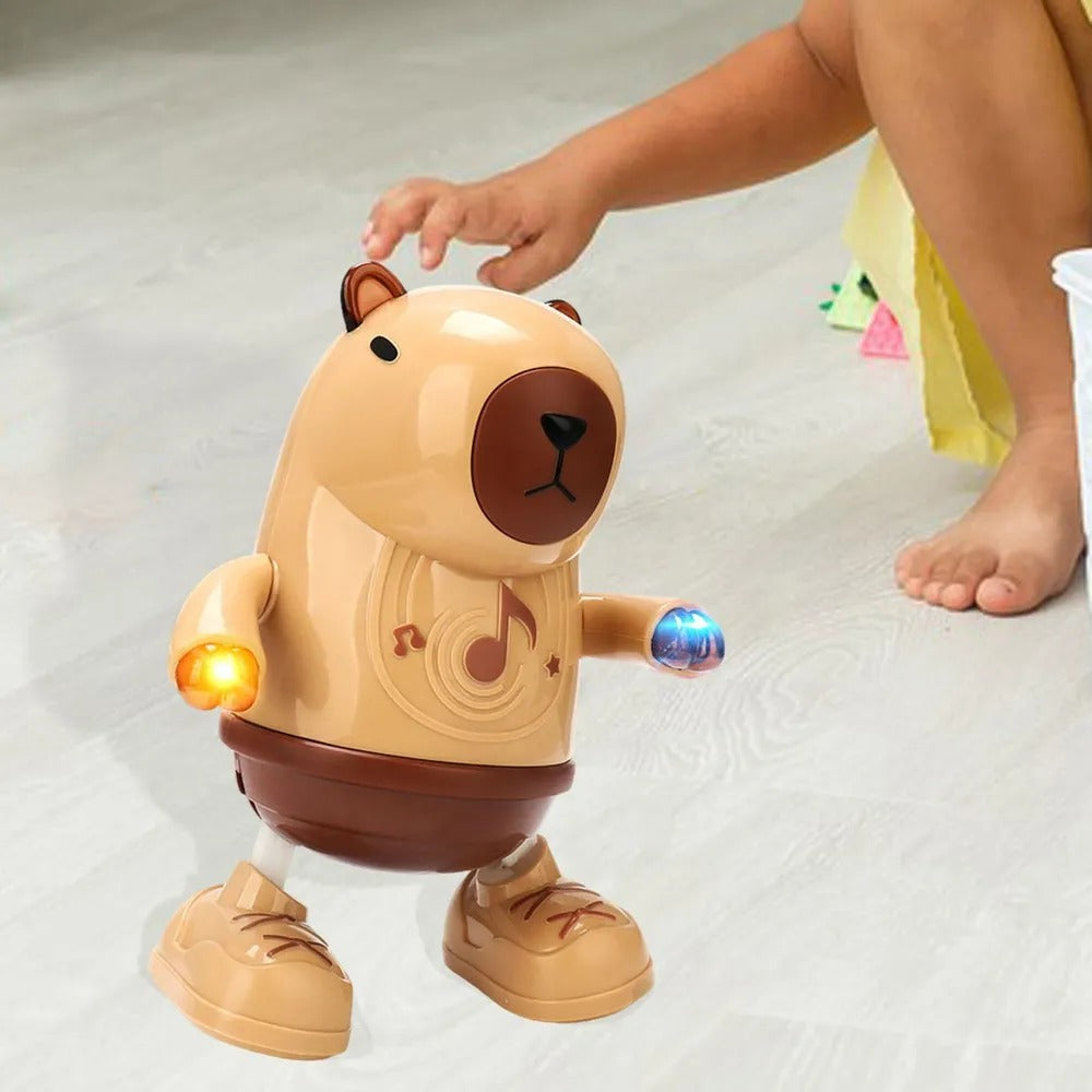 Capibara Bailarín con Música y Luces Interactivo C8202