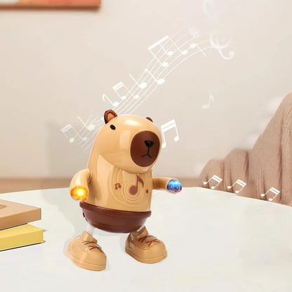 Capibara Bailarín con Música y Luces Interactivo C8202
