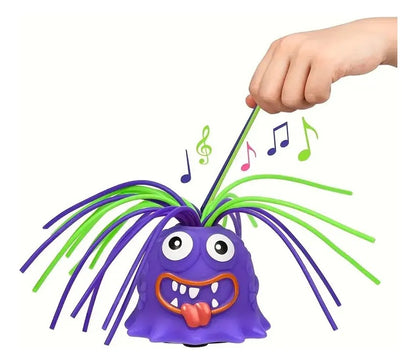 Juguete de Peluche Monstruo Chillón Antiestrés con Sonido Divertido C9371