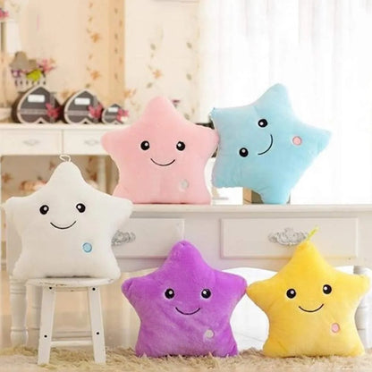 Cojín Almohada Estrella Luminosa con Luz LED Decorativa C2154