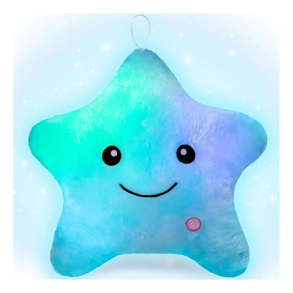 Cojín Almohada Estrella Luminosa con Luz LED Decorativa C2154