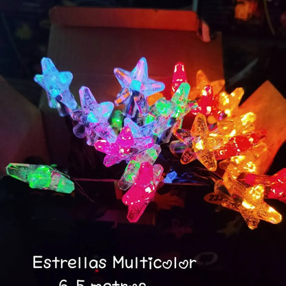 Luces Solares 30 Led 5m Decoración Guirnaldas Full Diseños