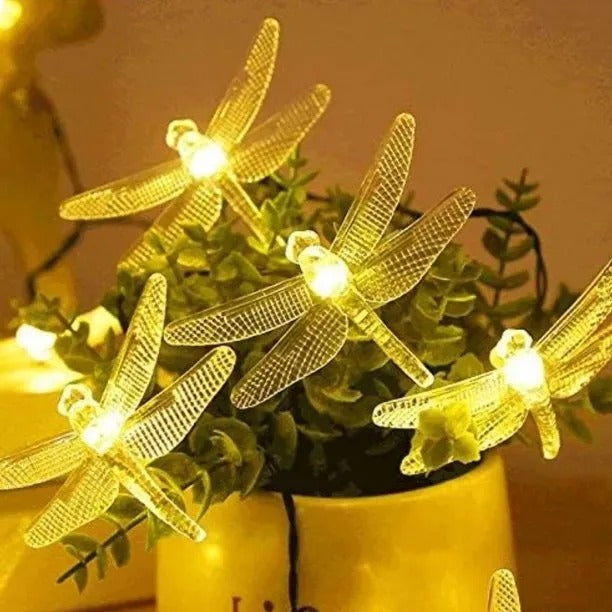 Luces Solares 30 Led 5m Decoración Guirnaldas Full Diseños