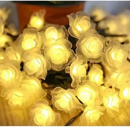 Luces Solares 30 Led 5m Decoración Guirnaldas Full Diseños