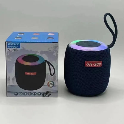 Mini Parlante Portátil Bluetooth De Malla - Colores Surtidos - XF36