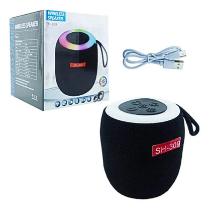 Mini Parlante Portátil Bluetooth De Malla - Colores Surtidos - XF36