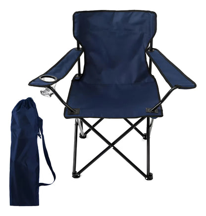 Silla Plegable con Porta Vaso + Bolsa | Camping y Playa C103040