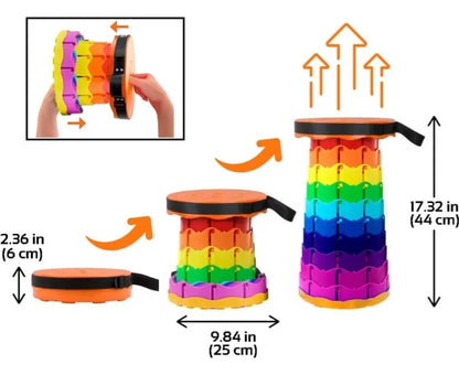 Taburete Plegable Portátil Telescópico JS1244