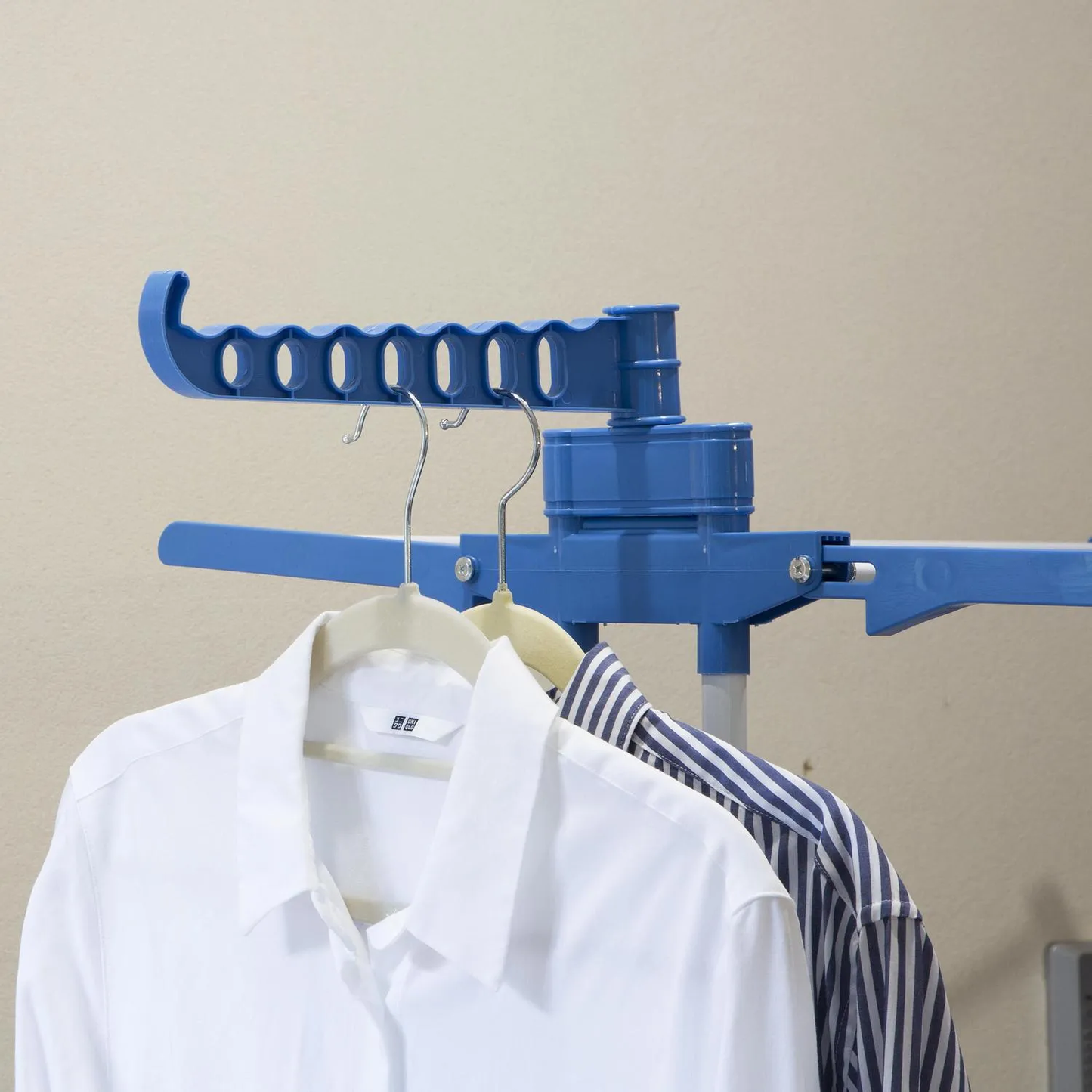 Tendedero Plegable con Barra Superior Extensible 3 Niveles