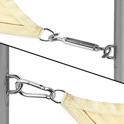 Kit De Anclaje Herraje Para Lona Vela Sombreadora Toldo C48111