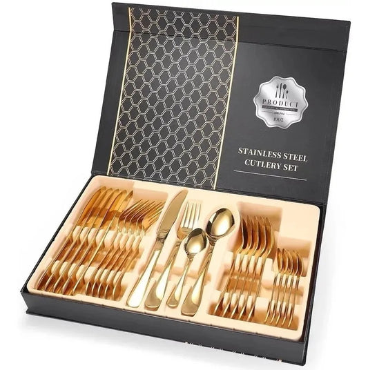 Juego Cubiertos 24 Piezas Acero Inoxidable | IST24D0