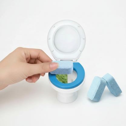 12 Capsulas Efervescentes Limpieza profunda WC Baño - 12 Unidades FG372