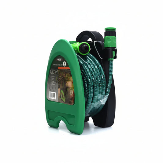 Carrete De 10m De Manguera Con Conectores Y Grifo JS1403