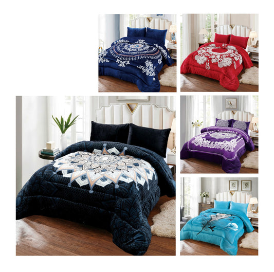 Cobertor Chiporro Plus Mándala 2 Plazas King 230x250cm